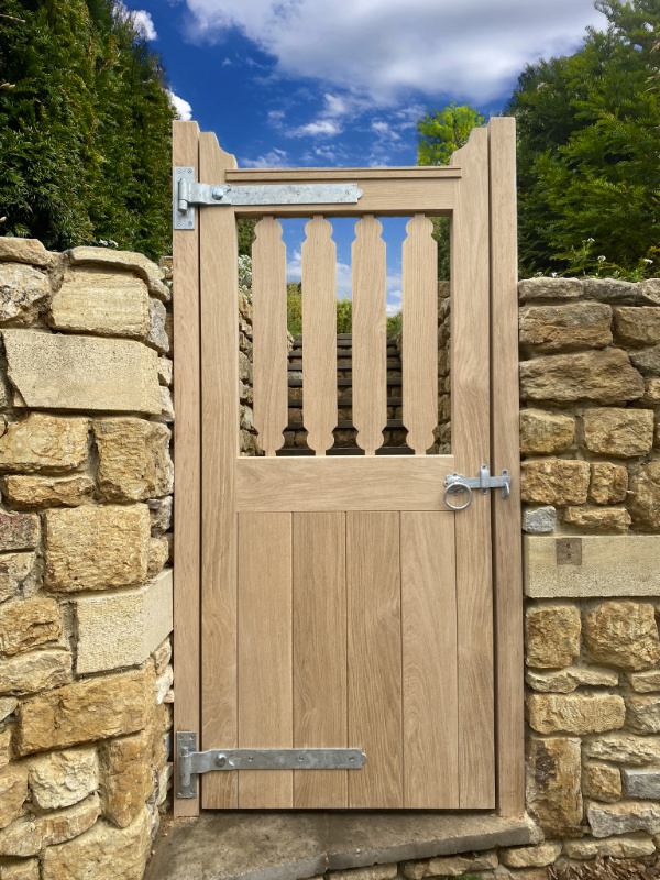 WOODEN BESPOKE GATE FROM WH AND J HENSHAW