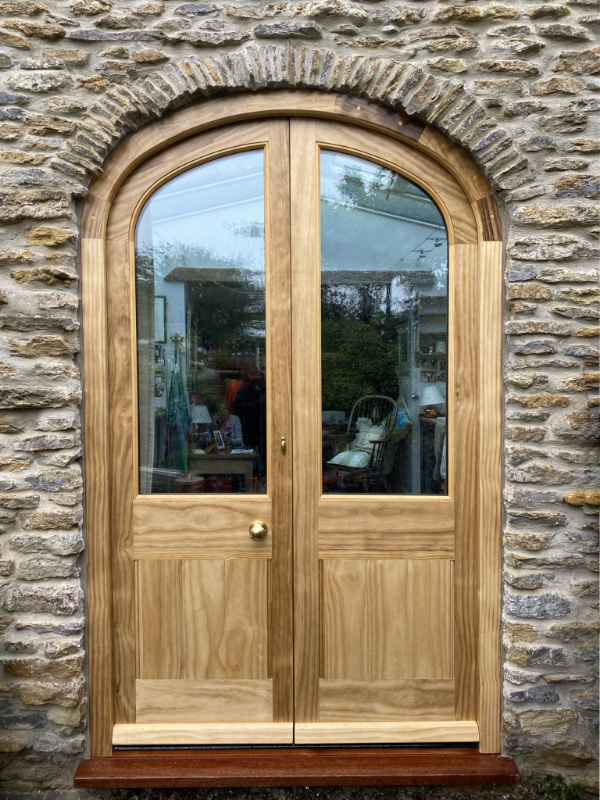 WOODEN DOUBLE DOORS FROM WH AND J HENSHAW