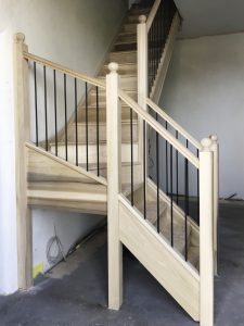 NEW WOODEN STAIRCASE